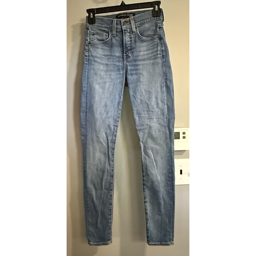 Veronica Beard Jeans Denim Debbie Skinny High Rise La USA‎ Made Women's 24